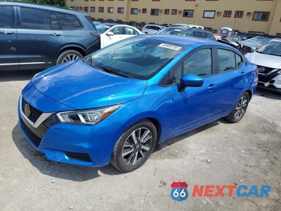 2021 NISSAN VERSA SV 3N1CN8EV4ML814875 - główne zdjęcie licytacji z USA - miniatura