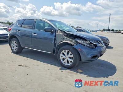 Czwarte zdjęcie samochodu z boku: 2012 NISSAN MURANO S VIN:JN8AZ1MW1CW201314 - miniatura