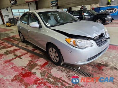 Czwarte zdjęcie samochodu z boku: 2007 HYUNDAI ELANTRA GLS VIN:KMHDU46D57U145055 - miniatura