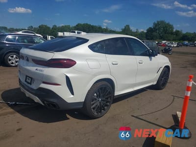 Trzecie zdjęcie samochodu z tyłu: 2026 BMW X6 M60I VIN:5UX43EX0XT9242756 - miniatura