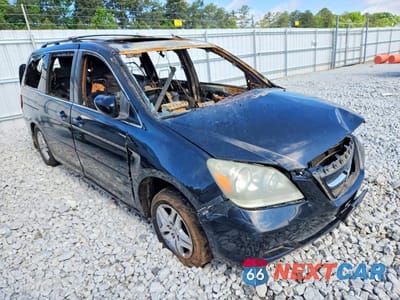 Czwarte zdjęcie samochodu z boku: 2007 HONDA ODYSSEY EXL VIN:5FNRL38797B099107 - miniatura