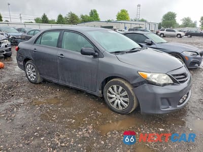 Czwarte zdjęcie samochodu z boku: 2013 TOYOTA COROLLA LE VIN:2T1BU4EE7DC027930 - miniatura