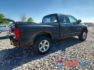 Trzecie zdjęcie samochodu z tyłu: 2007 DODGE RAM 1500 ST VIN:1D7HU18267S223442 - miniatura
