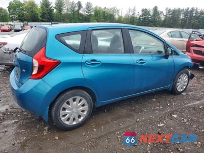 Trzecie zdjęcie samochodu z tyłu: 2016 NISSAN VERSA NOTE SV VIN:3N1CE2CP3GL364402 - miniatura