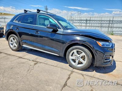 Czwarte zdjęcie samochodu z boku: 2022 AUDI Q5 PREMIUM 40 VIN:WA1ABAFY7N2090822 - miniatura