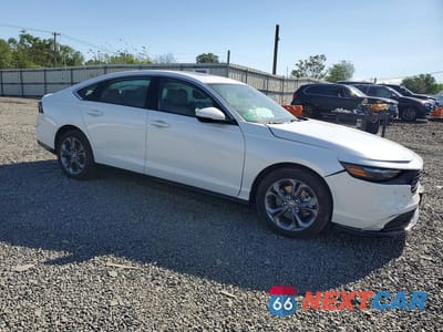 Czwarte zdjęcie samochodu z boku: 2023 HONDA ACCORD HYBRID EXL VIN:1HGCY2F63PA048546 - miniatura