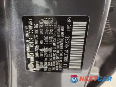 Zdjęcie 13 z 13 samochodu: 2017 HYUNDAI TUCSON SE VIN:KM8J3CA41HU482931 - miniatura
