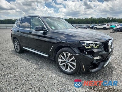 Czwarte zdjęcie samochodu z boku: 2019 BMW X3 XDRIVE30I VIN:5UXTR9C5XKLE21323 - miniatura