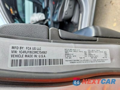 Zdjęcie 13 z 13 samochodu: 2021 JEEP GRAND CHEROKEE LIMITED VIN:1C4RJFBG3MC754967 - miniatura