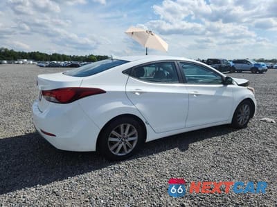 Trzecie zdjęcie samochodu z tyłu: 2014 HYUNDAI ELANTRA SE VIN:5NPDH4AE0EH493121 - miniatura