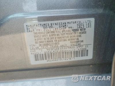 Zdjęcie 12 z 12 samochodu: 2020 NISSAN SENTRA SR VIN:3N1AB8DV2LY219879 - miniatura