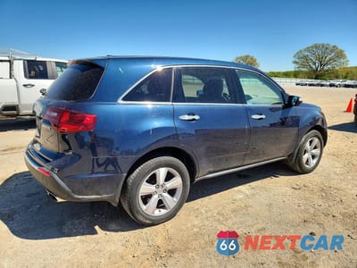 Trzecie zdjęcie samochodu z tyłu: 2012 ACURA MDX TECHNOLOGY VIN:2HNYD2H30CH534563 - miniatura