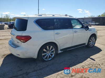 Trzecie zdjęcie samochodu z tyłu: 2012 INFINITI QX56 BASE VIN:JN8AZ2NE6C9016802 - miniatura