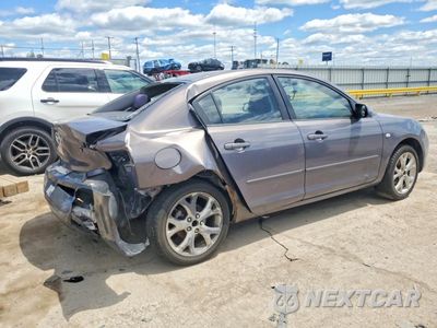 Trzecie zdjęcie samochodu z tyłu: 2008 MAZDA 3 I VIN:JM1BK32FX81137281 - miniatura