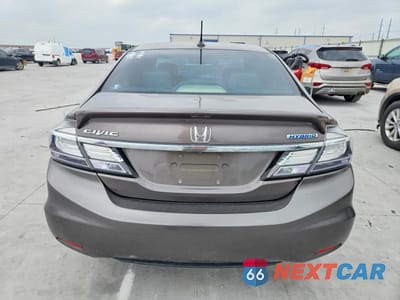 Zdjęcie 6 z 12 samochodu: 2013 HONDA CIVIC HYBRID VIN:19XFB4F25DE000125 - miniatura