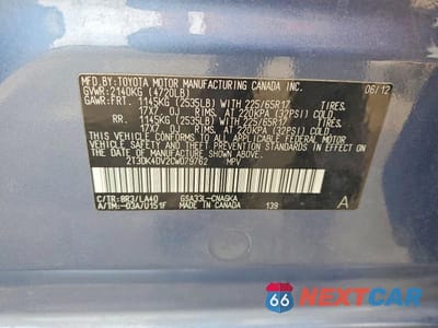 Zdjęcie 13 z 13 samochodu: 2012 TOYOTA RAV4 LIMITED VIN:2T3DK4DV2CW079762 - miniatura