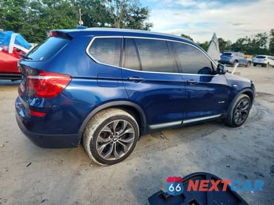 Trzecie zdjęcie samochodu z tyłu: 2017 BMW X3 SDRIVE28I VIN:5UXWZ7C59H0U44875 - miniatura