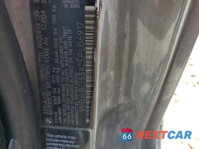 Zdjęcie 23 z 24 samochodu: 2005 BMW 325 CI VIN:WBABD33425PL06917 - miniatura
