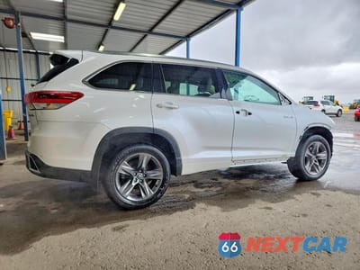 Trzecie zdjęcie samochodu z tyłu: 2017 TOYOTA HIGHLANDER HYBRID LIMITED PLATINUM VIN:5TDDGRFH3HS032383 - miniatura
