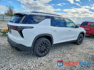 Trzecie zdjęcie samochodu z tyłu: 2025 CHEVROLET TRAVERSE LT VIN:1GNEVGRS0SJ242778 - miniatura