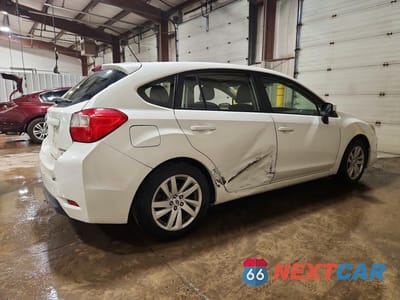 Trzecie zdjęcie samochodu z tyłu: 2015 SUBARU IMPREZA PREMIUM VIN:JF1GPAC64FH287360 - miniatura