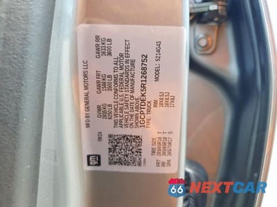 Zdjęcie 13 z 13 samochodu: 2024 CHEVROLET COLORADO Z71 VIN:1GCPTDEK5R1268752 - miniatura