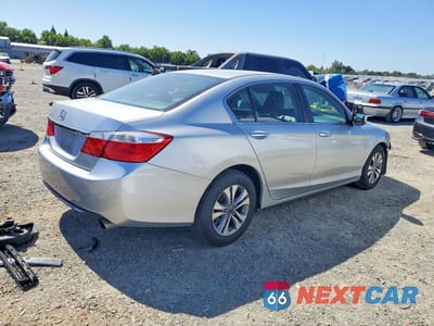 Trzecie zdjęcie samochodu z tyłu: 2014 HONDA ACCORD LX VIN:1HGCR2F39EA179898 - miniatura