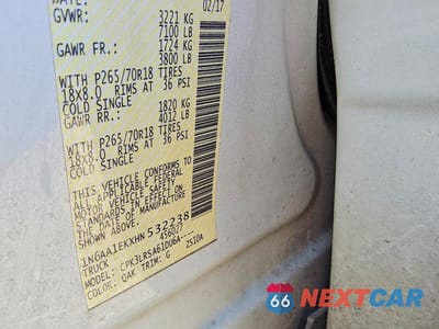 Zdjęcie 12 z 12 samochodu: 2017 NISSAN TITAN S VIN:1N6AA1EKXHN532238 - miniatura