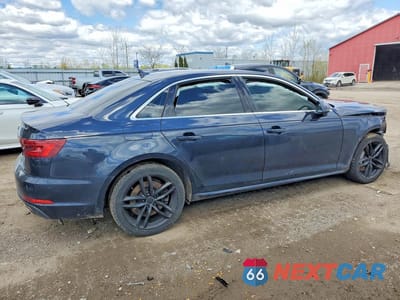 Trzecie zdjęcie samochodu z tyłu: 2018 AUDI A4 PROGRESSIV VIN:WAUBNAF41JN018745 - miniatura