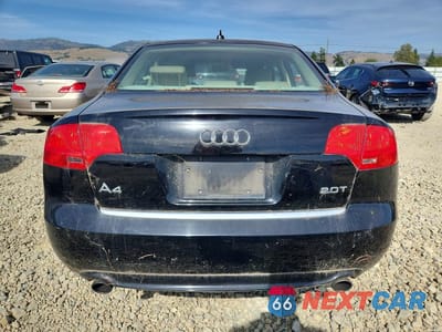 Zdjęcie 6 z 12 samochodu: 2008 AUDI A4 2.0T VIN:WAUAF78E08A042411 - miniatura