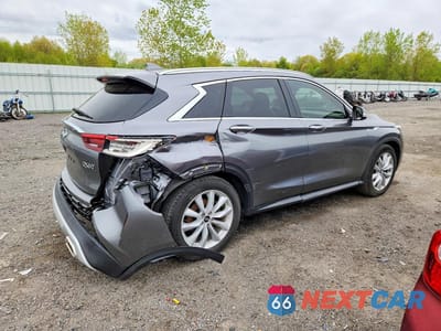 Trzecie zdjęcie samochodu z tyłu: 2019 INFINITI QX50 LUXE VIN:3PCAJ5M33KF126151 - miniatura