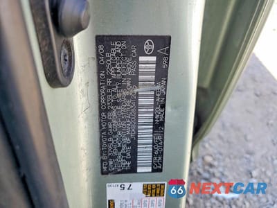 Zdjęcie 12 z 12 samochodu: 2008 TOYOTA PRIUS BASE VIN:JTDKB20U283412075 - miniatura