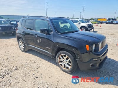 Czwarte zdjęcie samochodu z boku: 2018 JEEP RENEGADE LATITUDE VIN:ZACCJABB8JPJ06994 - miniatura