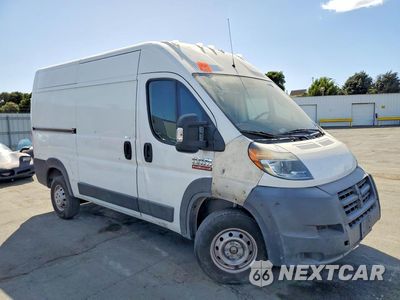 Czwarte zdjęcie samochodu z boku: 2018 RAM PROMASTER 1500 DELIVERY VAN VIN:3C6TRVBG1JE139774 - miniatura