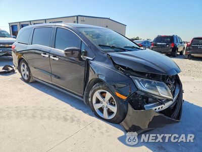 Czwarte zdjęcie samochodu z boku: 2018 HONDA ODYSSEY EXL VIN:5FNRL6H79JB046111 - miniatura