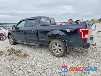 Drugie zdjęcie samochodu z przodu: 2017 FORD F150 SUPERCREW VIN:1FTFW1EG7HFB57568 - miniatura