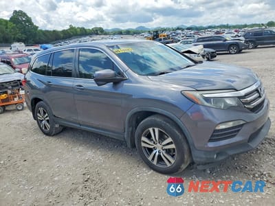 Czwarte zdjęcie samochodu z boku: 2016 HONDA PILOT EX VIN:5FNYF5H3XGB025528 - miniatura