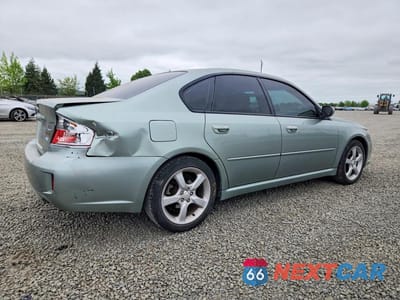 Trzecie zdjęcie samochodu z tyłu: 2009 SUBARU LEGACY 2.5I VIN:4S3BL616097228221 - miniatura