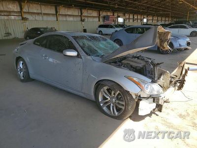 Czwarte zdjęcie samochodu z boku: 2009 INFINITI G37 COUPE BASE VIN:JNKCV64E19M604796 - miniatura