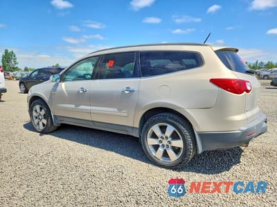 Drugie zdjęcie samochodu z przodu: 2010 CHEVROLET TRAVERSE LTZ VIN:1GNLVHED5AJ262415 - miniatura