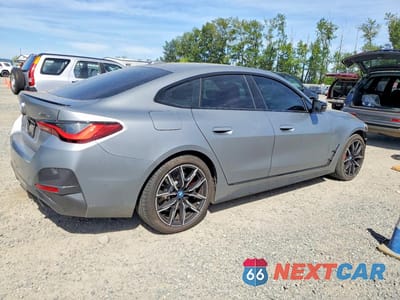 Trzecie zdjęcie samochodu z tyłu: 2024 BMW I4 XDRIVE 40 VIN:WBY83FB01RFR77599 - miniatura