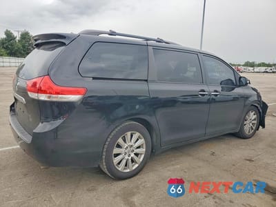 Trzecie zdjęcie samochodu z tyłu: 2014 TOYOTA SIENNA LIMITED 7-PASSENGER VIN:5TDYK3DC5ES430419 - miniatura