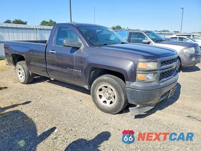 Czwarte zdjęcie samochodu z boku: 2015 CHEVROLET SILVERADO C1500 VIN:1GCNCPEH6FZ325213 - miniatura