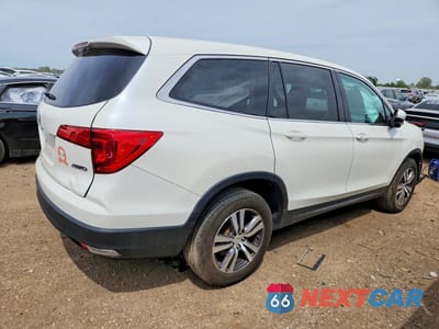 Trzecie zdjęcie samochodu z tyłu: 2018 HONDA PILOT EXLN VIN:5FNYF6H77JB059149 - miniatura