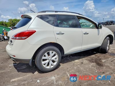 Trzecie zdjęcie samochodu z tyłu: 2012 NISSAN MURANO S VIN:JN8AZ1MW6CW211515 - miniatura