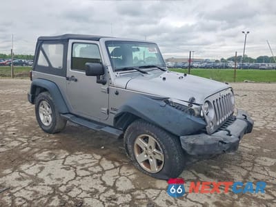 Czwarte zdjęcie samochodu z boku: 2016 JEEP WRANGLER SPORT VIN:1C4AJWAGXGL257496 - miniatura