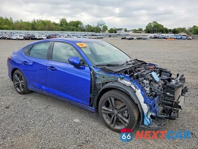 Czwarte zdjęcie samochodu z boku: 2025 ACURA INTEGRA A-SPEC TECH VIN:19UDE4H68SA008171 - miniatura