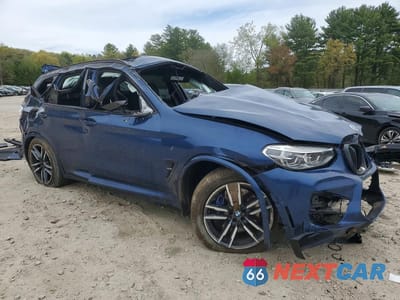 Czwarte zdjęcie samochodu z boku: 2020 BMW X3 M COMPETITION VIN:5YMTS0C07L9B77240 - miniatura