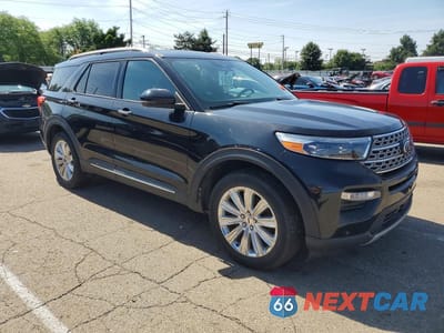 Czwarte zdjęcie samochodu z boku: 2020 FORD EXPLORER LIMITED VIN:1FMSK8FH0LGC02438 - miniatura