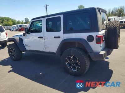 Drugie zdjęcie samochodu z przodu: 2023 JEEP WRANGLER RUBICON 4XE VIN:1C4JJXR61PW700344 - miniatura